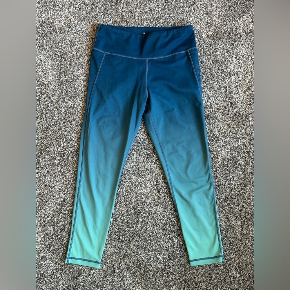 Ombre capri leggings